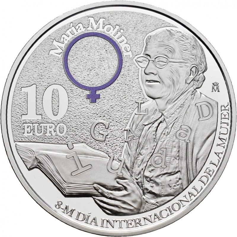 2025. Dia de la Mujer. Maria Moliner. 10 euros