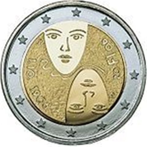 2006. 2 Euros Finlandia "Centenario Reforma"