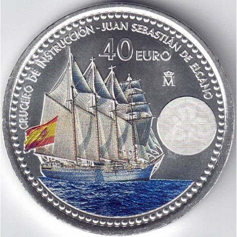 2025. 40 Euros España. Elcano
