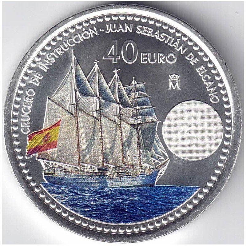 2025. 40 Euros España. Elcano