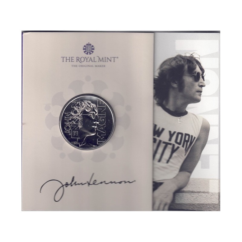 2025. 650 Pence Inglaterra. John Lennon