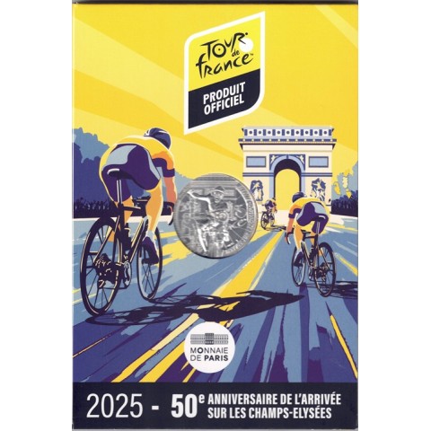 2025. 10 euros Francia. Tour de Francia