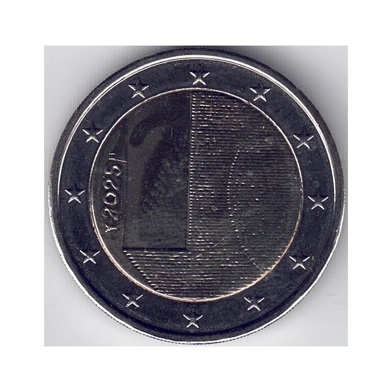 2025. 2 Euros Finlandia. Diplomacia