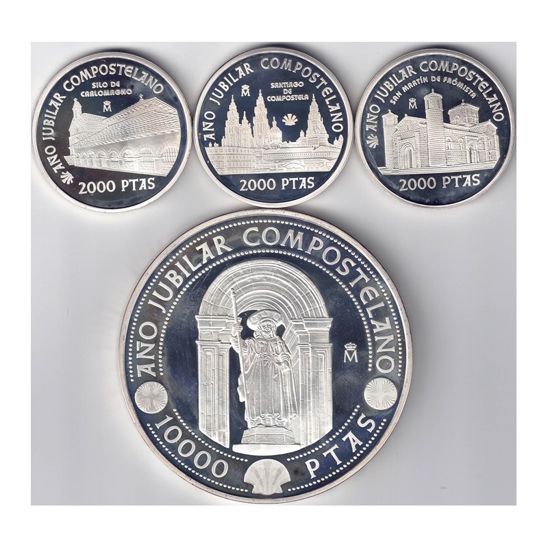 1999. Xacobeo. Coleccion plata