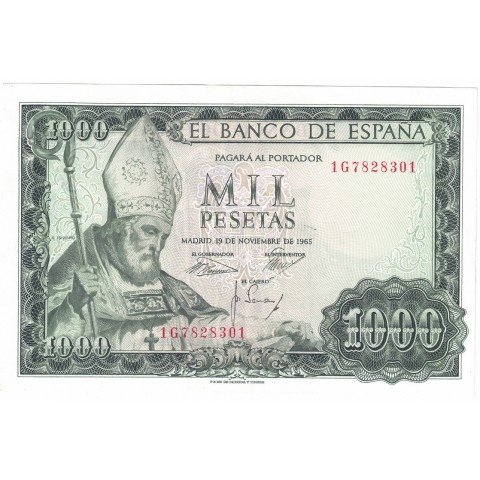 1965. 1000 Ptas San Isidoro