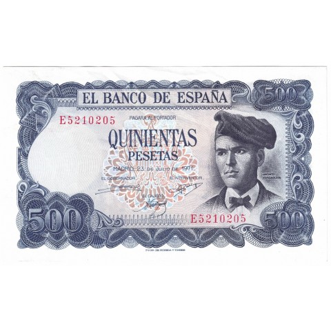 1971. 500 Ptas Jacinto Verdaguer