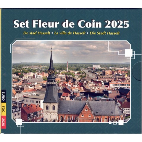 2025. Cartera euros Belgica