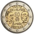 2013. 2 Euros Francia "Tratado Elíseo"