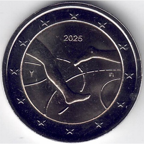 2025. 2 Euros Finlandia. Atletismo