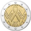 2014. 2 Euros Francia "Sida"