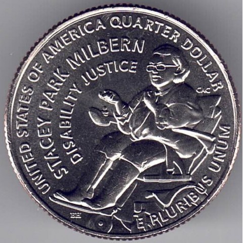 2025. Woman Quarter. Stacey Park Milbern P