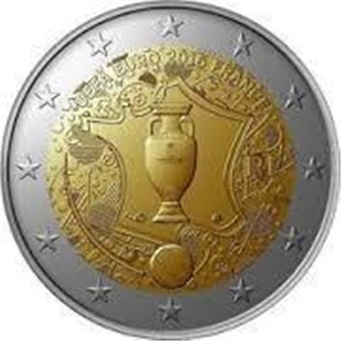 2016. 2 Euros Francia "Eurocopa"