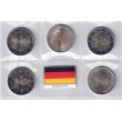 2025. 2 Euros Alemania. Unidad Alemana 5 cecas
