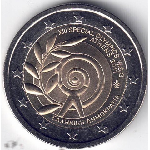 2011. 2 Euros Grecia "Juegos Especiales"