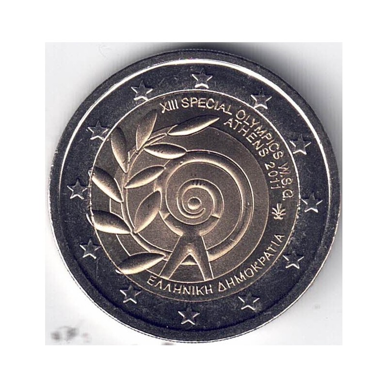 2011. 2 Euros Grecia "Juegos Especiales"