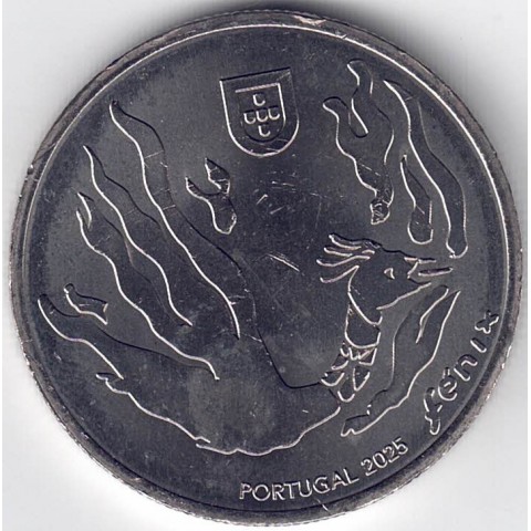 2025. 5 Euros Portugal Fenix