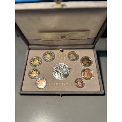 2006. Cartera euros Vaticano proof