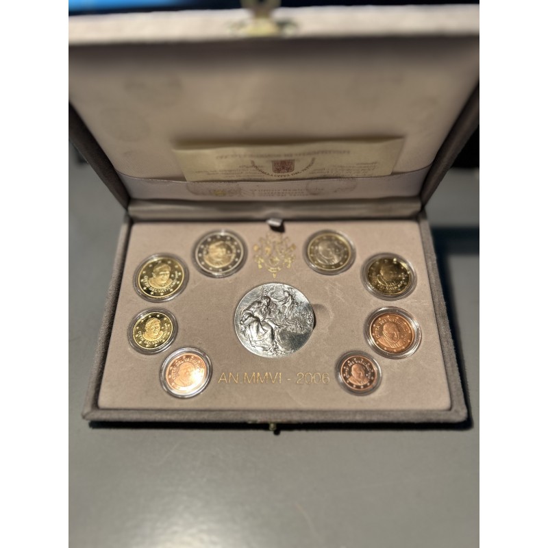 2006. Cartera euros Vaticano proof