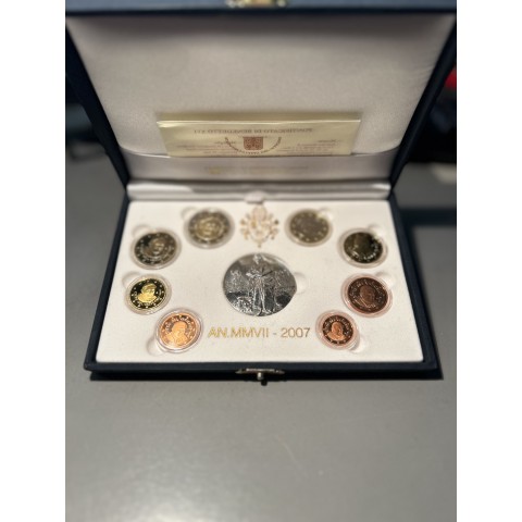 2007. Cartera euros Vaticano proof