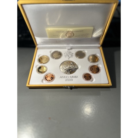 2009. Cartera euros Vaticano proof