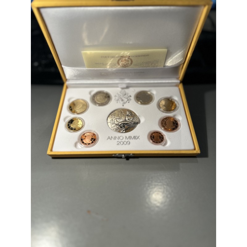 2009. Cartera euros Vaticano proof