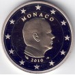 2010. 2 Euros Monaco. Alberto proof