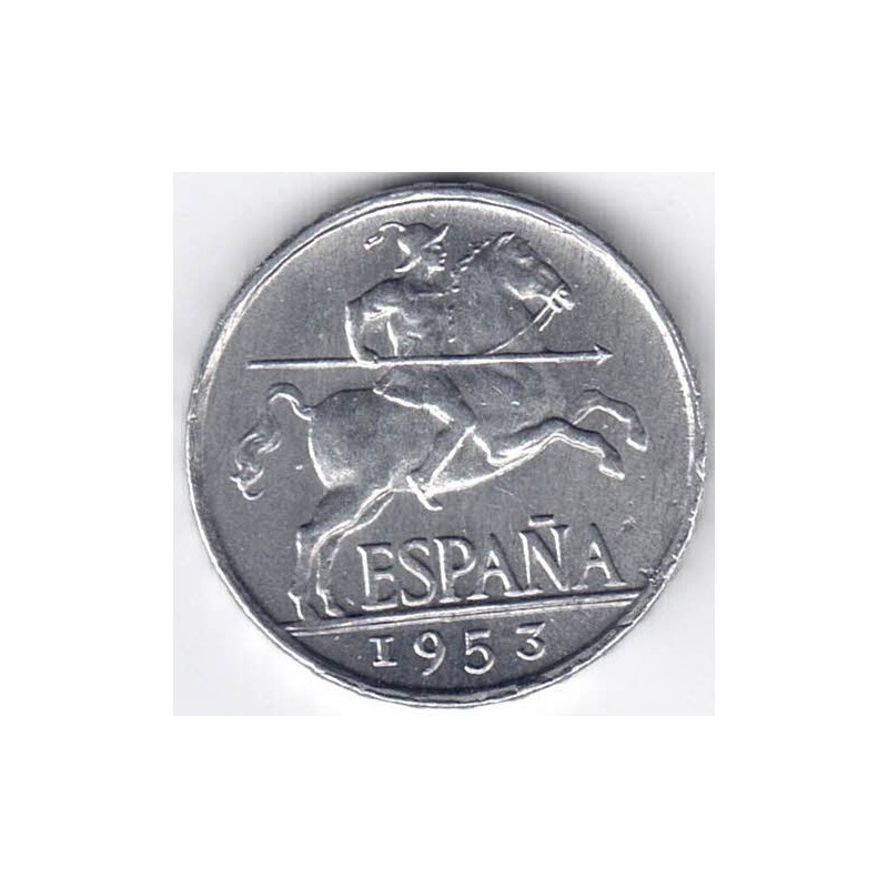 1953. 5 Ctms Franco
