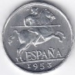 1953. 5 Ctms Franco