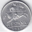 1945. 10 Ctms Franco