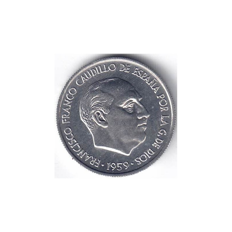1959. 10 Ctms Franco