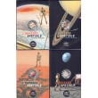 2025. 10 euros Francia. Odisea Espacial. 4 monedas