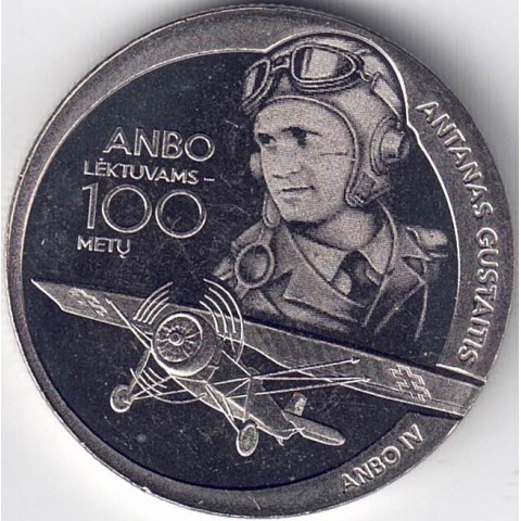2025. 1.5 euros Lituania. Anbo