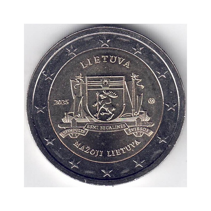 2025. 2 Euros Lituania. Lituania Menor