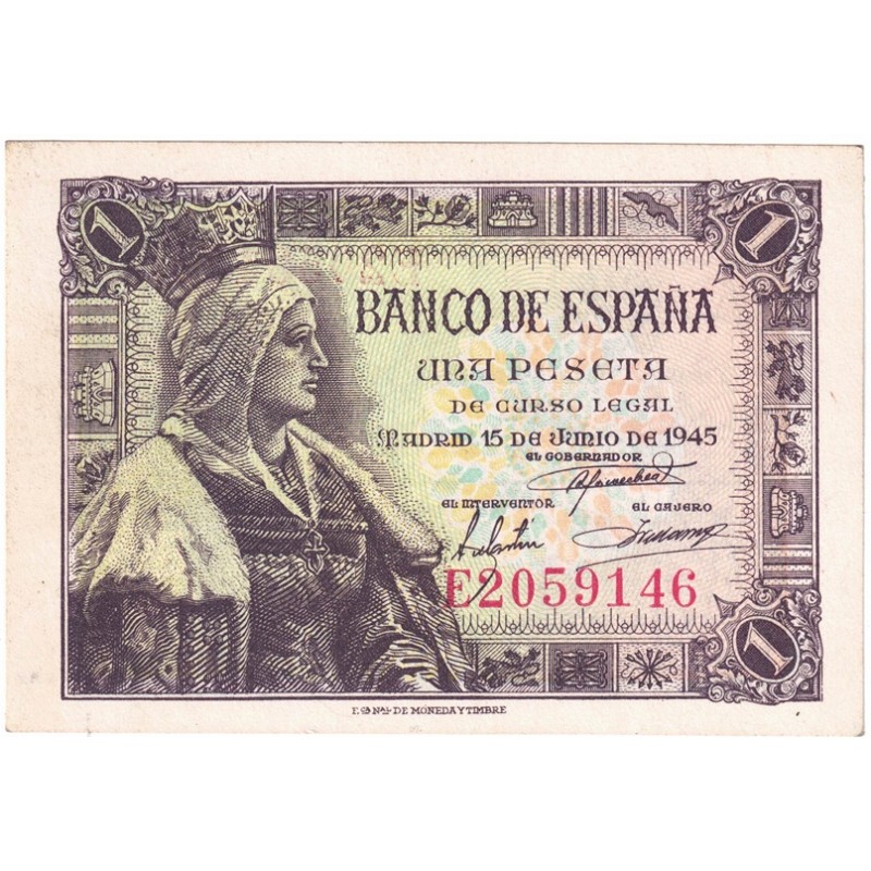 1945. 1 Pta Isabel la Católica