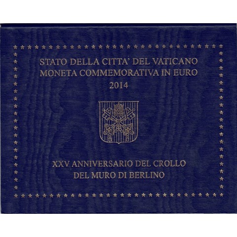 2014. 2 Euros Vaticano "Berlín"