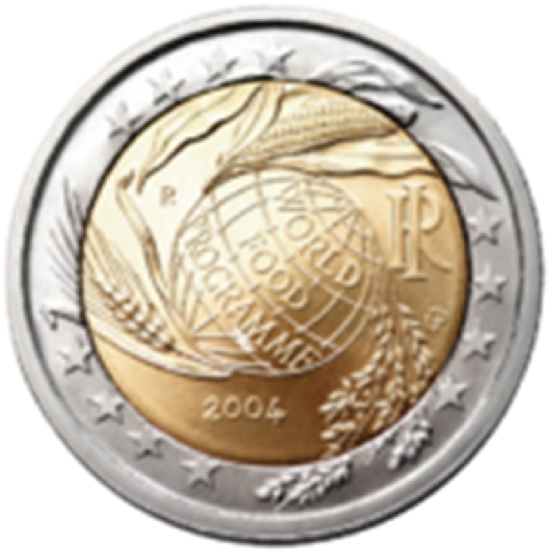 2004. 2 euros Italia "F.A.O."