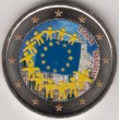 2015. 2 Euros España "Bandera" color