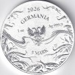 2026. Onza Alemania. Skuld