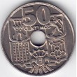 1963*65. 50 Centimos Fanco