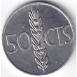 1966*67. 50 Centimos Fanco