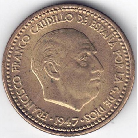 1947*52. 1 Peseta Franco