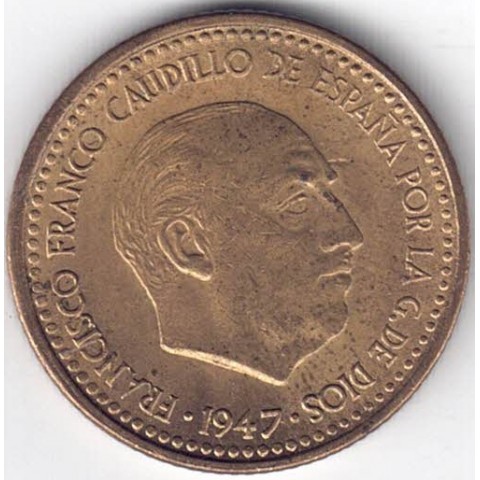 1947*56. 1 Peseta Franco
