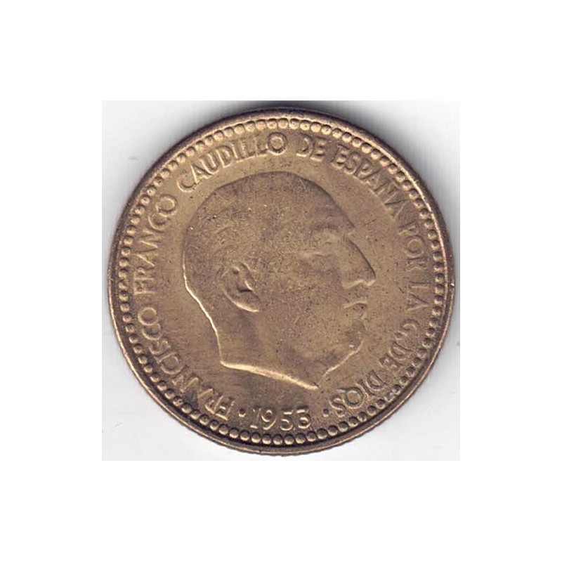 1953*62. 1 peseta Franco