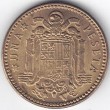 1953*62. 1 peseta Franco