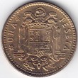 1963*64. 1 peseta Franco