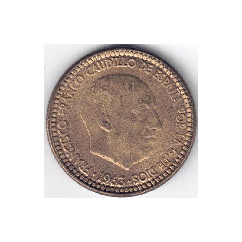 1963*67. 1 peseta Franco