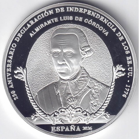 2026. Independencia EEUU. 10 euros Luis de Cordoba
