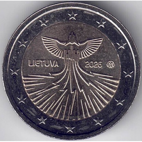 2026. 2 Euros Lituania. Independencia energetica