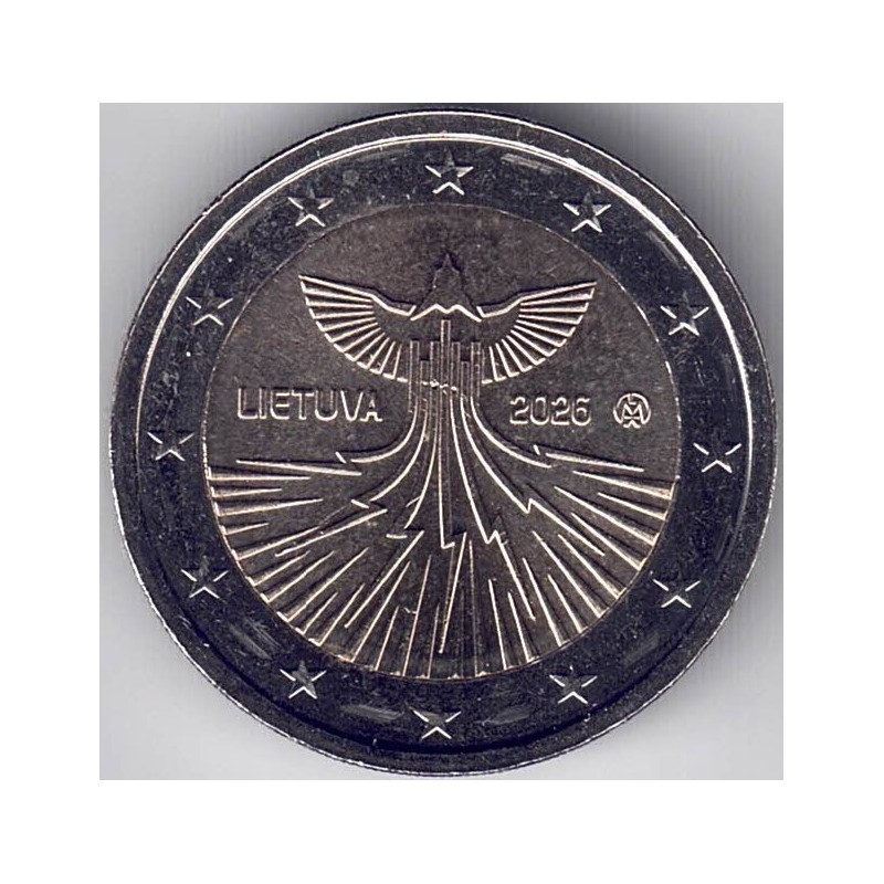 2026. 2 Euros Lituania. Independencia energetica