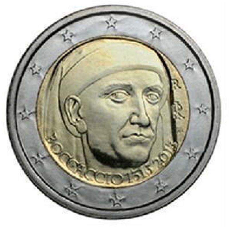 2013. 2 Euros Italia "Boccaccio"